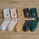 Wholesale Winter Embroidered Bear Thick Wool Socks Men&Women Cashmere Breathable Warm Fuzzy Solid Colour Socks